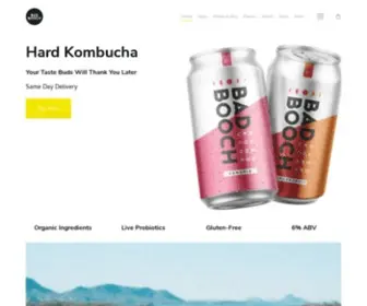 Badbooch.com(Hard Kombucha) Screenshot