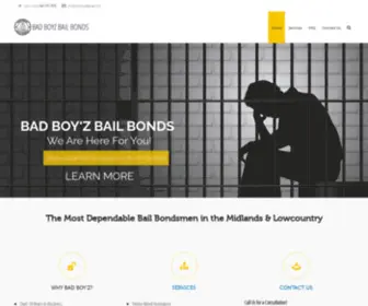 Badboyzbailbondsc.com(Affordable Bail Bonds Charleston SC) Screenshot