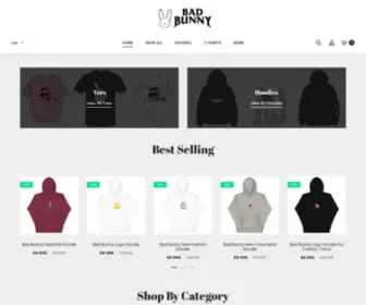 Badbunnymerch.shop(Bad Bunny Merch ( Bad Bunny Hoodie &amp; T Shirt ) Buy Now) Screenshot