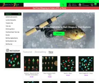 Baddoglures.com(Fishing and Ice fishing jigs for walleye) Screenshot