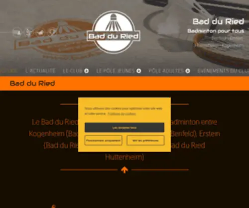 Badduried.com(Bad du Ried Kogenheim Benfeld) Screenshot