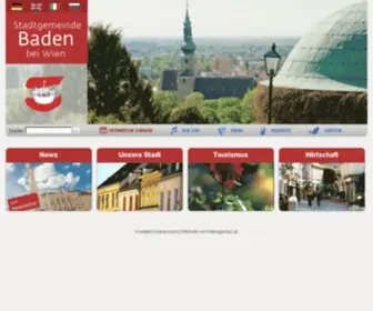 Baden.at(Baden bei Wien) Screenshot