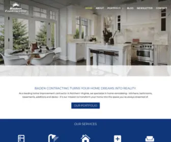 Badencontracting.com(Baden Contracting) Screenshot
