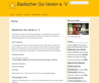 Badengo.org(Igo in Baden)) Screenshot