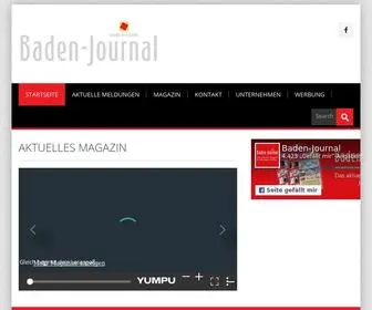 Badenjournal.de(Baden Journal) Screenshot