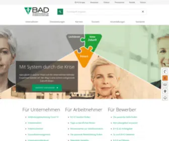 Badev.de(BAD Gesundheitsschutz) Screenshot