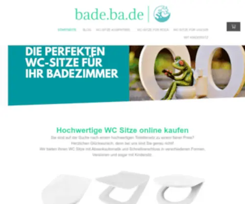Badezimmer-Badshop.de(WC Sitz Shop) Screenshot