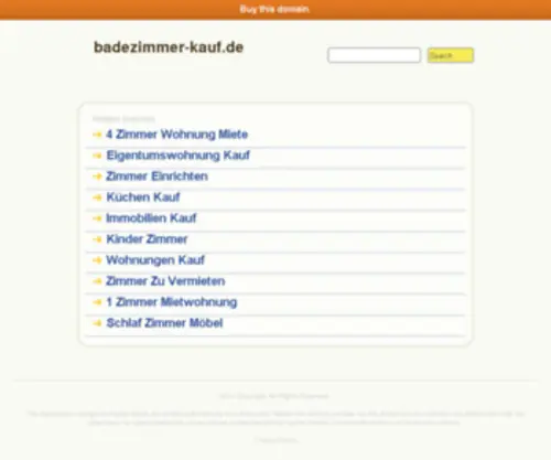 Badezimmer-Kauf.de(Badezimmer Kauf) Screenshot
