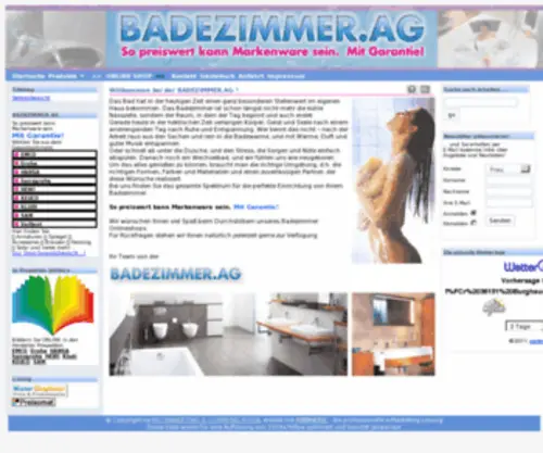 Badezimmer.ag(Unknown address) Screenshot
