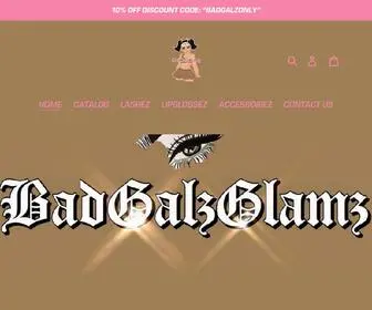 Badgalzglamz.com(BADGALZGLAMZ) Screenshot