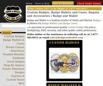 Badgeandwallet.com(Custom Badges) Screenshot