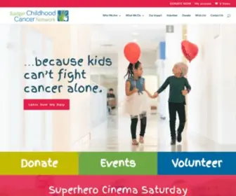 Badgerchildhoodcancer.org(Badger Childhood Cancer Network) Screenshot