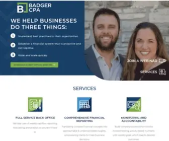 BadgercPa.com(Badger CPA Firm) Screenshot