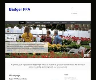 Badgerffa.org(Upcoming Events) Screenshot