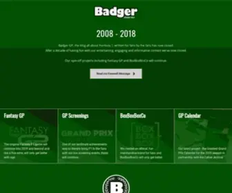 Badgergp.com(Badger) Screenshot