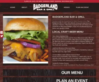 Badgerlandbarandgrill.com(Badgerlandbarandgrill) Screenshot