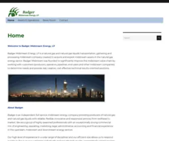 Badgermidstream.com(Badgermidstream) Screenshot