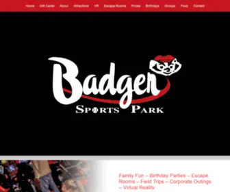 Badgersportspark.com(Badger Sports Park) Screenshot