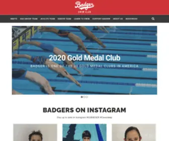 Badgerswimclub.com(Badger Swim Club) Screenshot