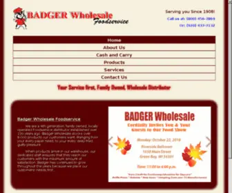 Badgerwholesalefoods.com(Badgerwholesalefoods) Screenshot