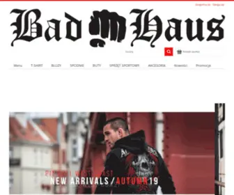 Badhaus.pl(Street wear i fight wear) Screenshot