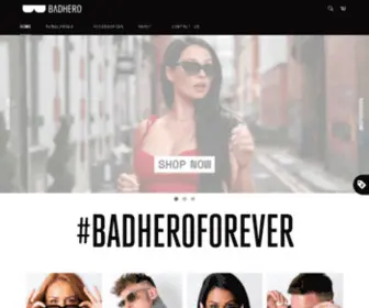 Badhero.com(BadHero Sunglasses) Screenshot