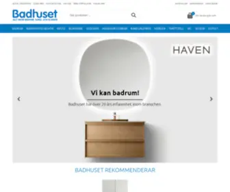 Badhuset.nu(Badrumsbutik i Jönköping) Screenshot