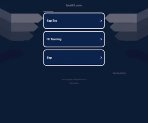 Badi61.com(十大网投信誉网站大全) Screenshot