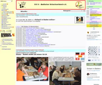 Badischer-Schachverband.de(Badischer Schachverband) Screenshot