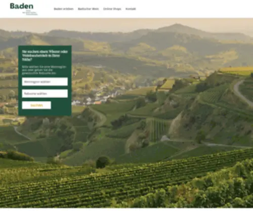 Badischerwein.de(Startseite) Screenshot