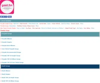 Badjatt.com(Punjabi-Mobile) Screenshot