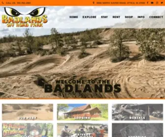 Badlandsoffroad.com(Badlands Off Road Park) Screenshot