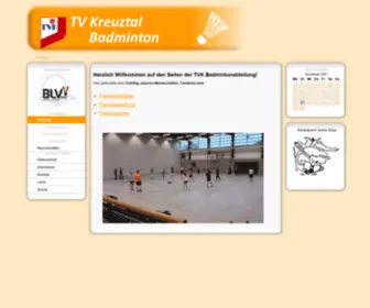 Badminton-Kreuztal.de(Badminton Kreuztal) Screenshot