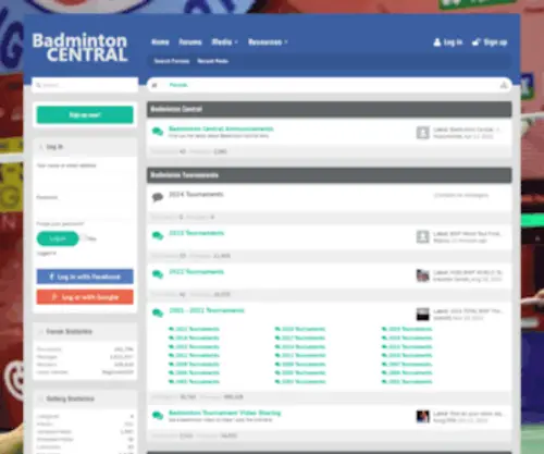 Badmintoncentral.com(All) Screenshot