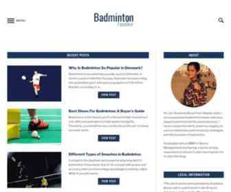 Badmintonfanatiker.com(Interesting stories) Screenshot