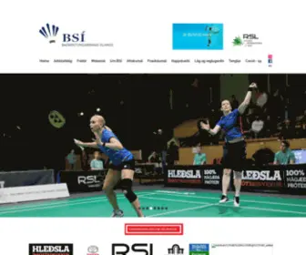 Badminton.is(Iceland) Screenshot