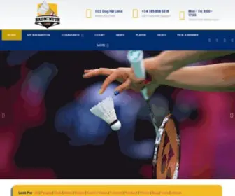 Badmintonlink.com(BADMINTON LINK) Screenshot