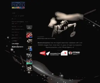 Badmintonphoto.com(Un blog utilisant WordPress) Screenshot