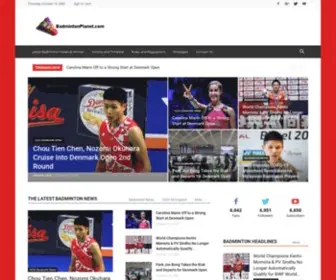 Badmintonplanet.com(World's leading Free Badminton News) Screenshot