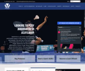 Badmintonscotland.org.uk(Bot Verification) Screenshot