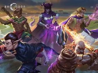 Badmoonart.com(Bad Moon Art) Screenshot