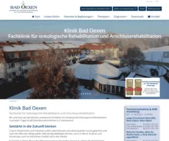 Badoexen.de(Klinik Bad Oexen) Screenshot