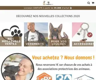 Badogshop.com(Votre boutique canine spécialisée en Berger Allemand) Screenshot