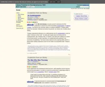 Badosa.com(Literary Publisher on the Internet since 1995) Screenshot