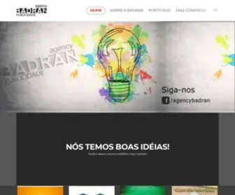 Badranpublicidade.com.br(Agency Badran Publicidade) Screenshot