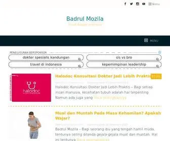 Badrulmozila.com(Badrul Mozila) Screenshot