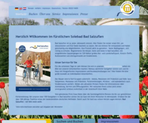 Badsalzuflen-Touristik.de(Bad Salzuflen Kur) Screenshot
