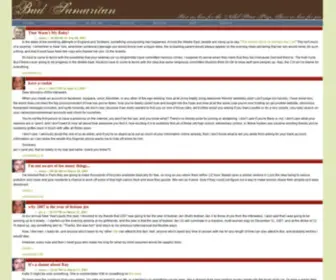 Badsamaritan.com(Bad samaritan) Screenshot
