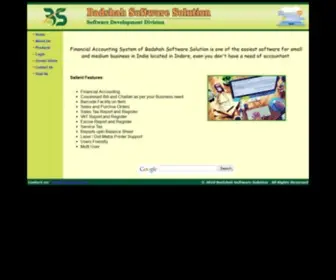 Badshahsoft.com(Badshah Accounting Software) Screenshot