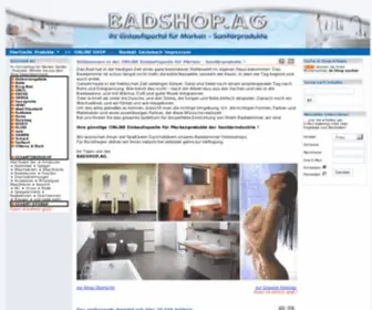 Badshop.ag(Ihr Einkaufsportal für Marken) Screenshot